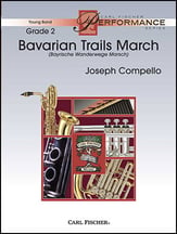 Bavarian Trails March Concert Band sheet music cover